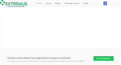 Desktop Screenshot of extremusconectividades.com.br
