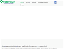 Tablet Screenshot of extremusconectividades.com.br